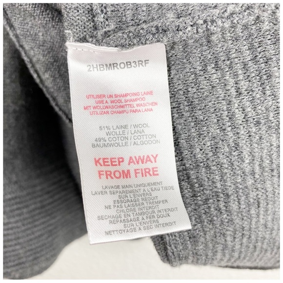 Christian Dior Gray Ribbed Dress - 4T - Picture 7 of 8